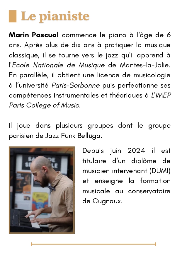 Note de programme — page 6