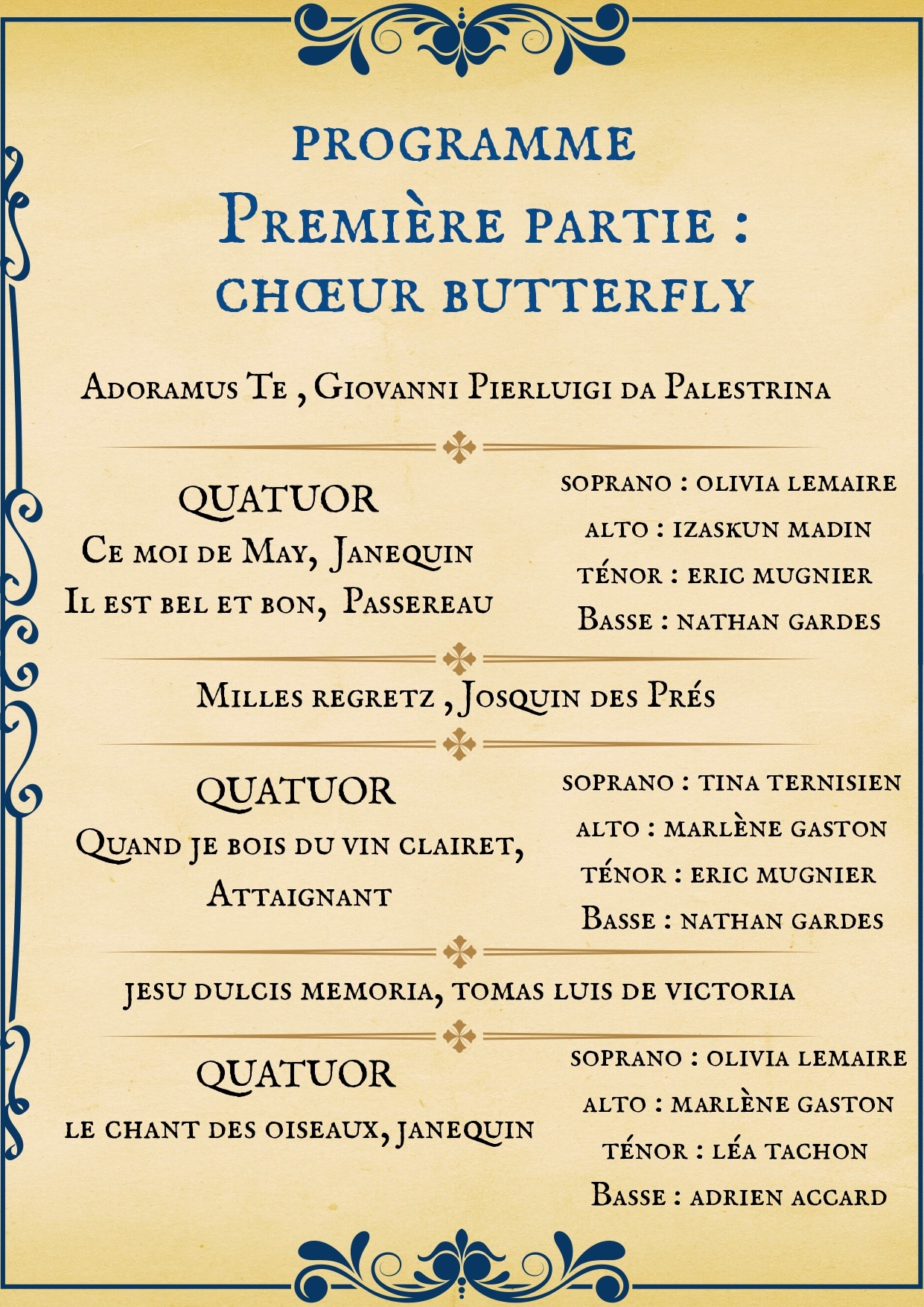 Note de programme — page 6