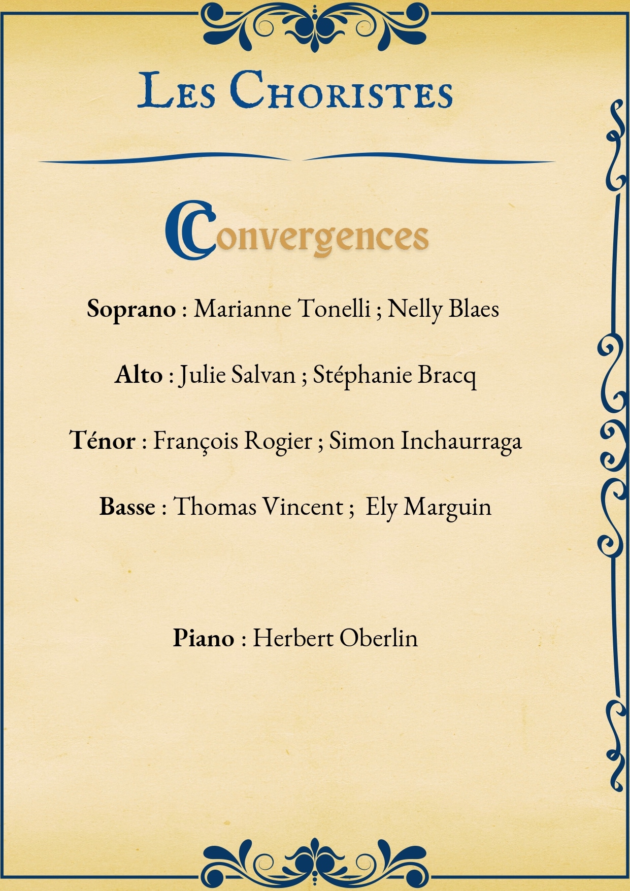 Note de programme — page 9