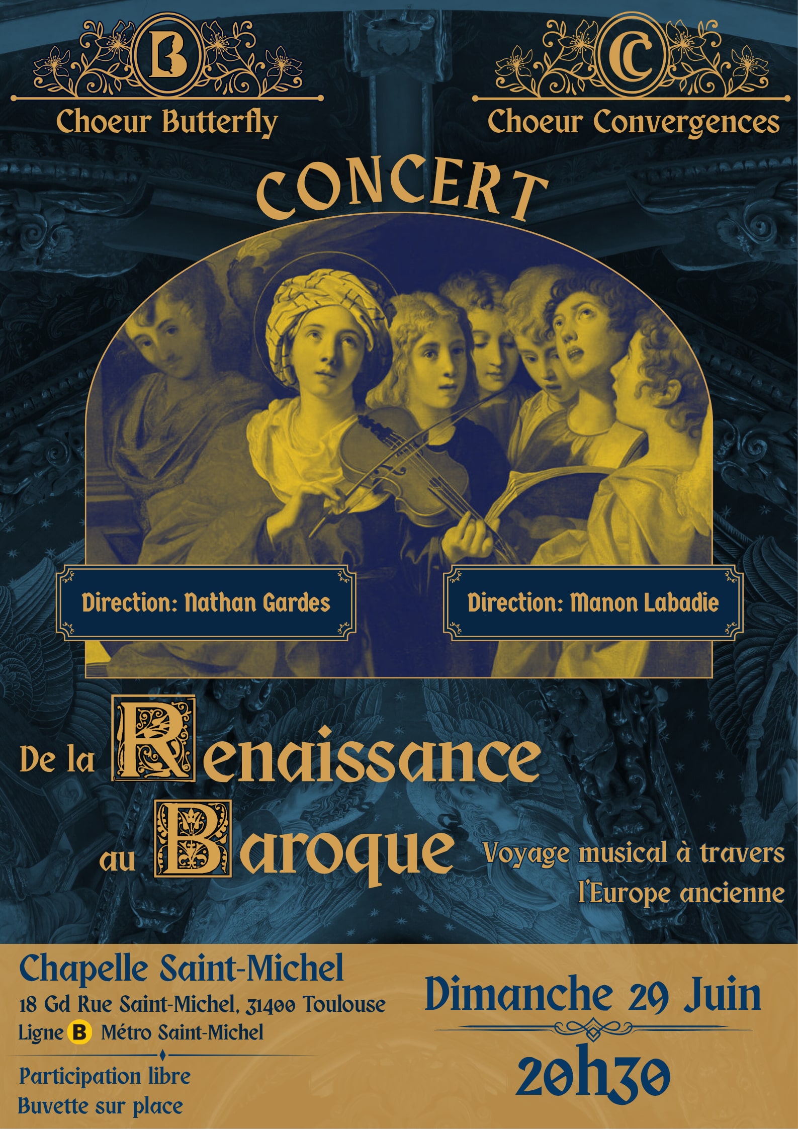 Affiche – De la Renaissance au Baroque