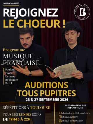 Butterfly - concert Schubert